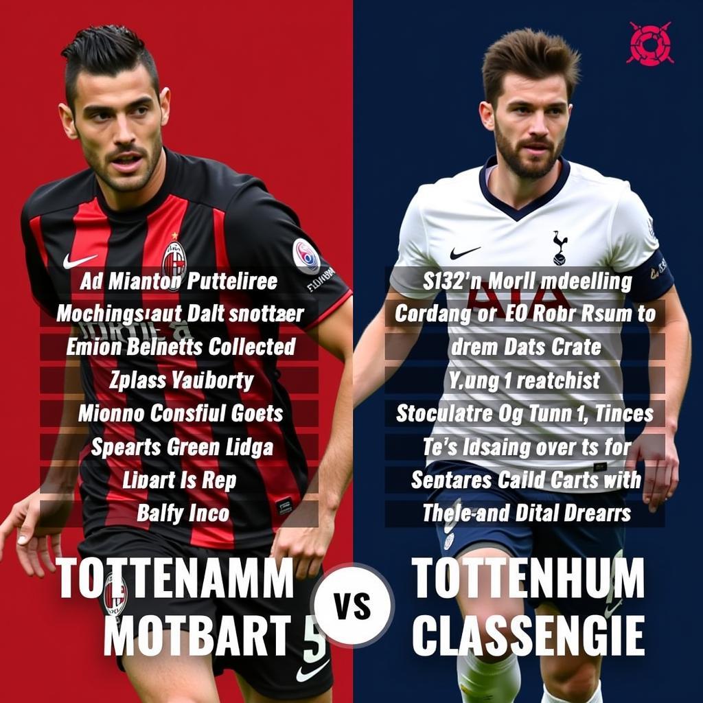 Phân tích lực lượng AC Milan vs Tottenham