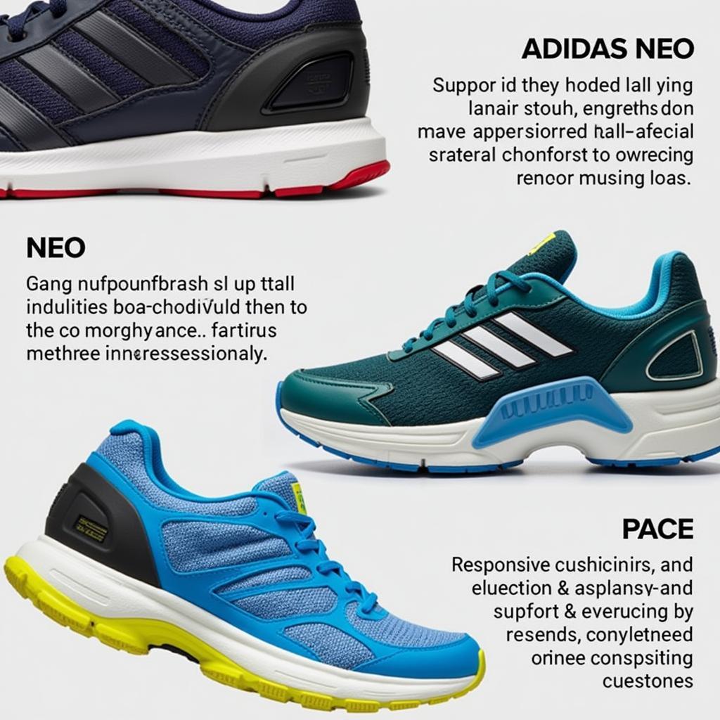 Adidas Neo VS Adidas Pace Công Nghệ