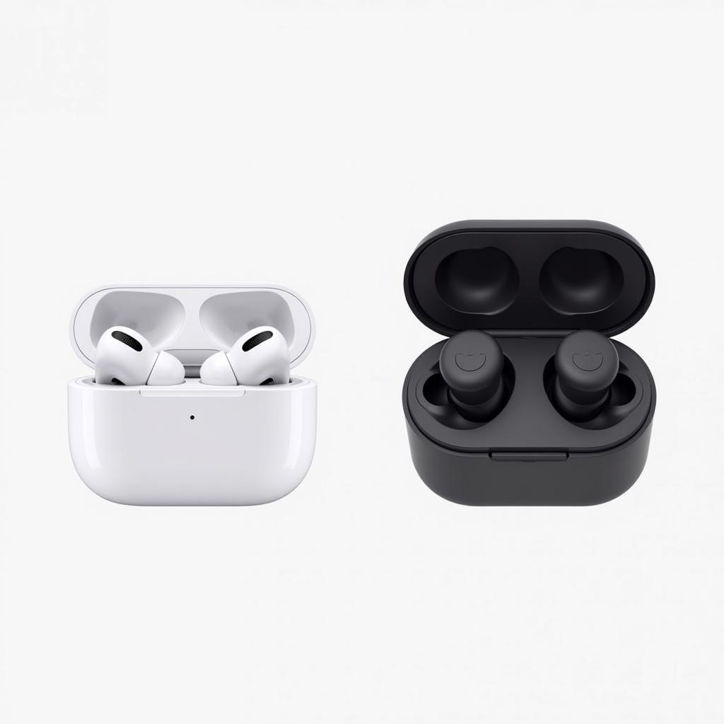 AirPods Pro và WF-1000XM3: So sánh thiết kế