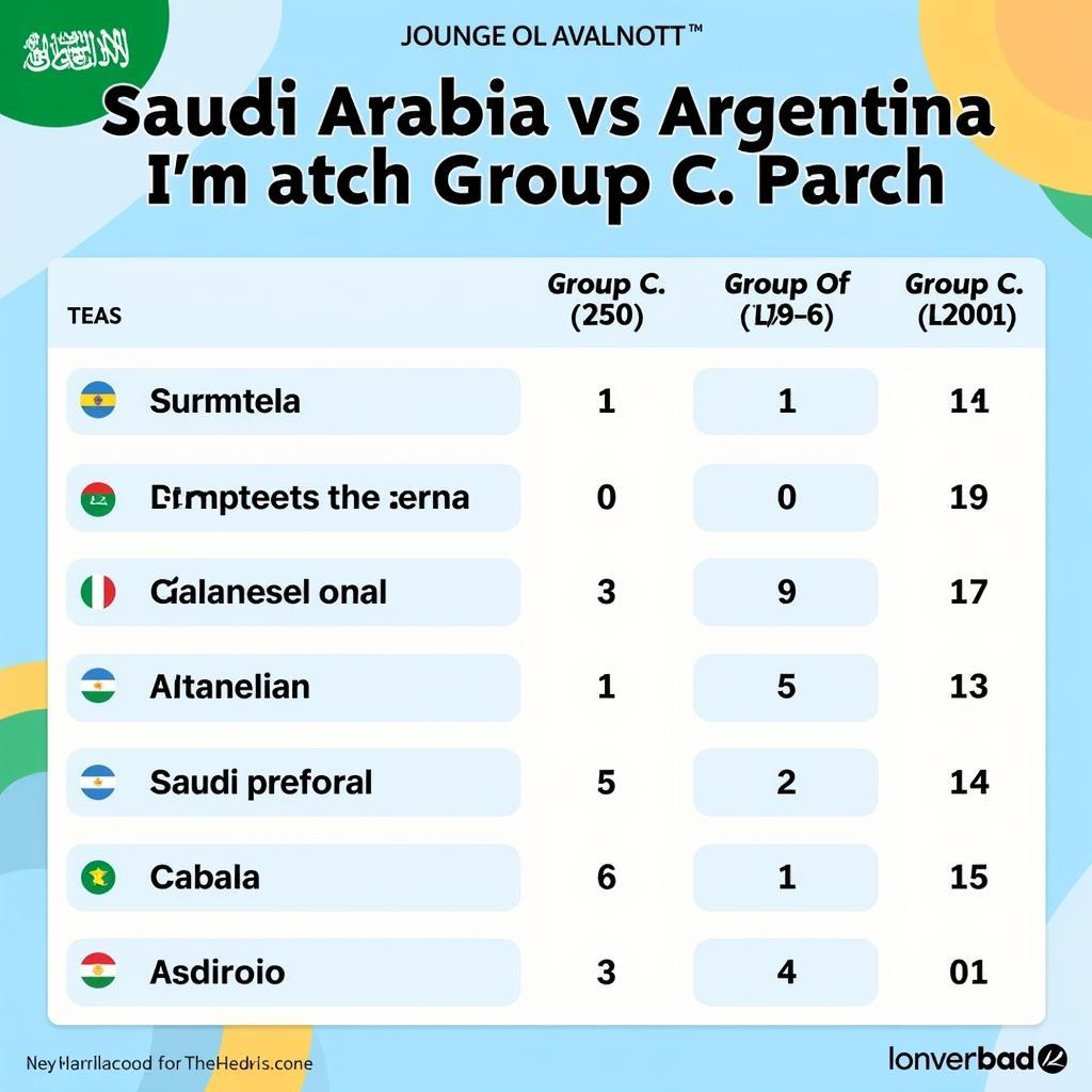 Ảnh hưởng của trận đấu Ả Rập Xê Út vs Argentina tại World Cup 2022