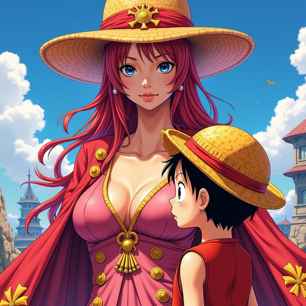 Lần đầu Luffy gặp Boa Hancock