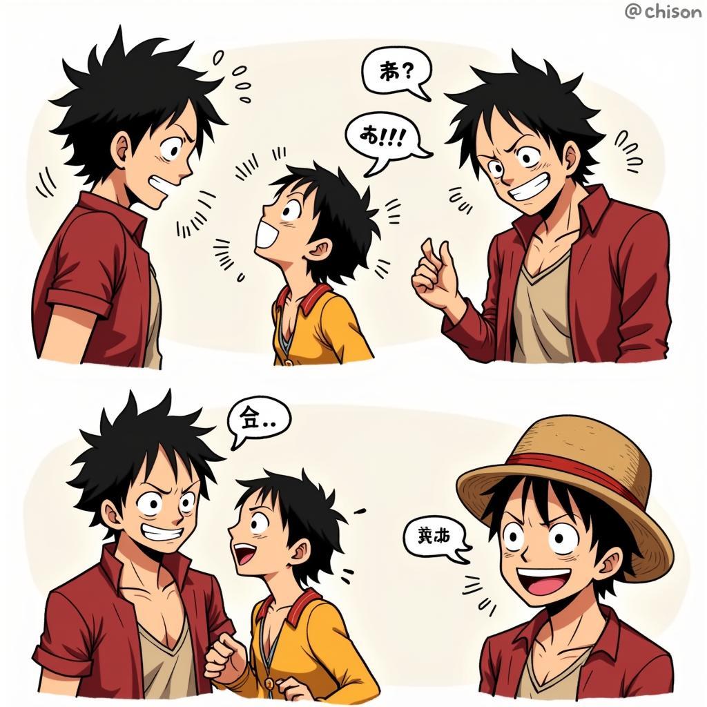 Luffy khiến Boa Hancock đỏ mặt