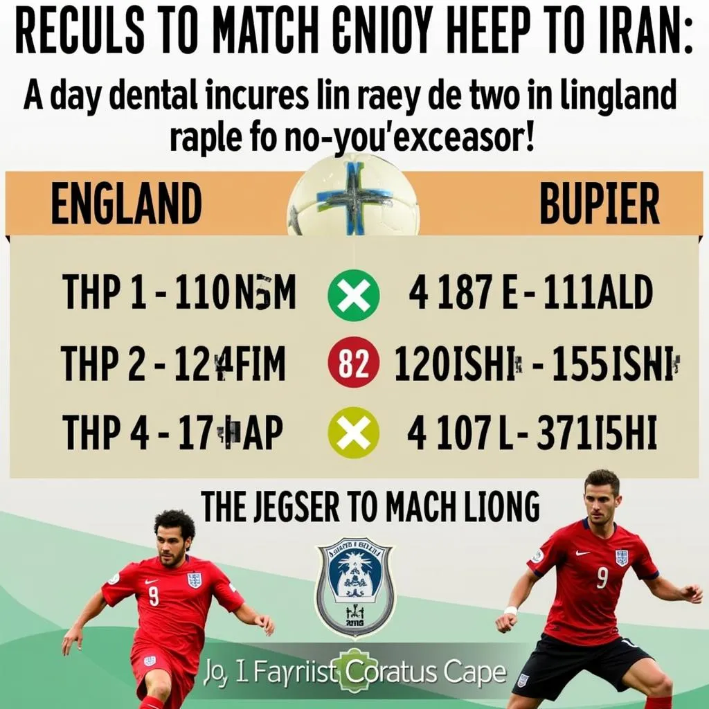 Dự đoán kết quả Anh vs Iran