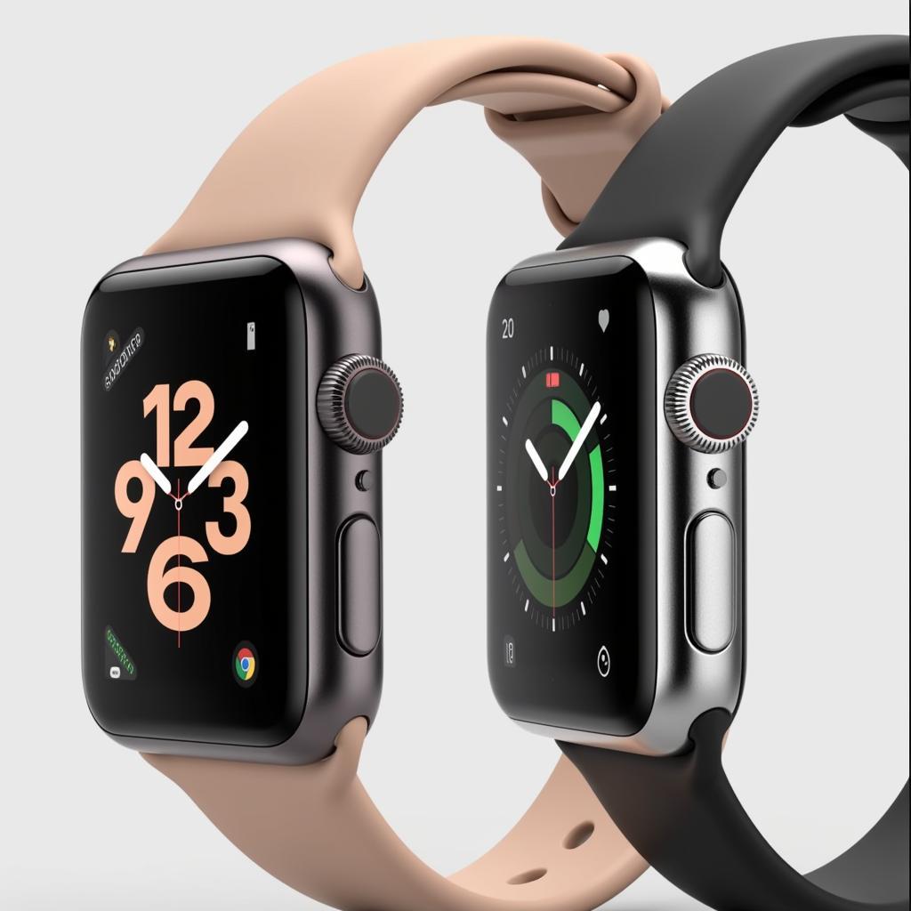 Thiết kế và màu sắc Apple Watch titan và thép không gỉ