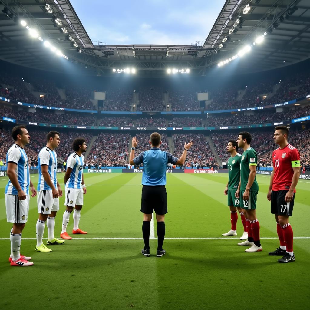 Argentina vs Mexico đối đầu