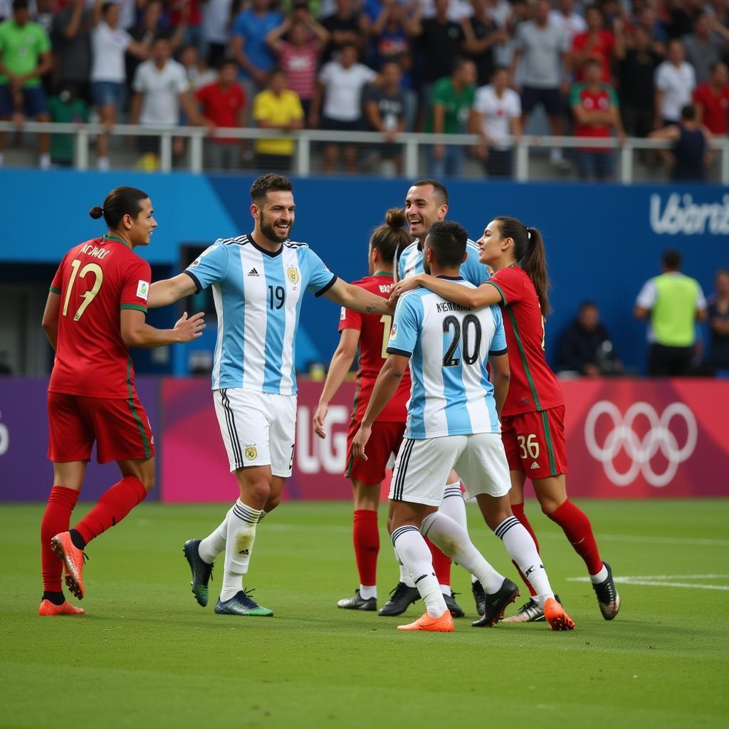 Argentina vs Maroc: Bàn thắng