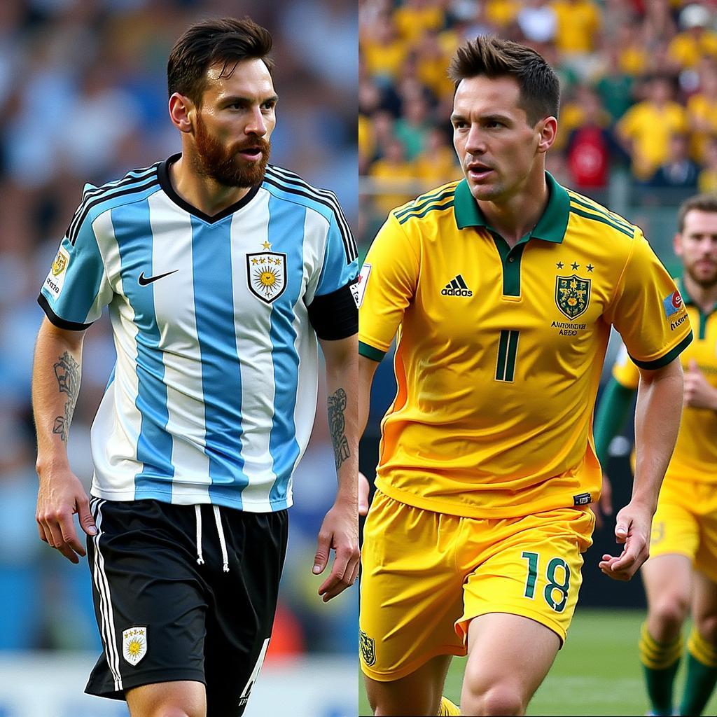 Argentina vs Úc: Lịch sử đối đầu