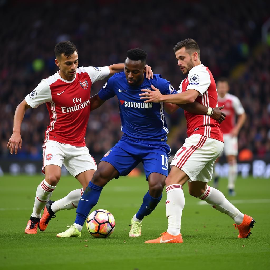 Arsenal ngăn chặn Chelsea tại Stamford Bridge