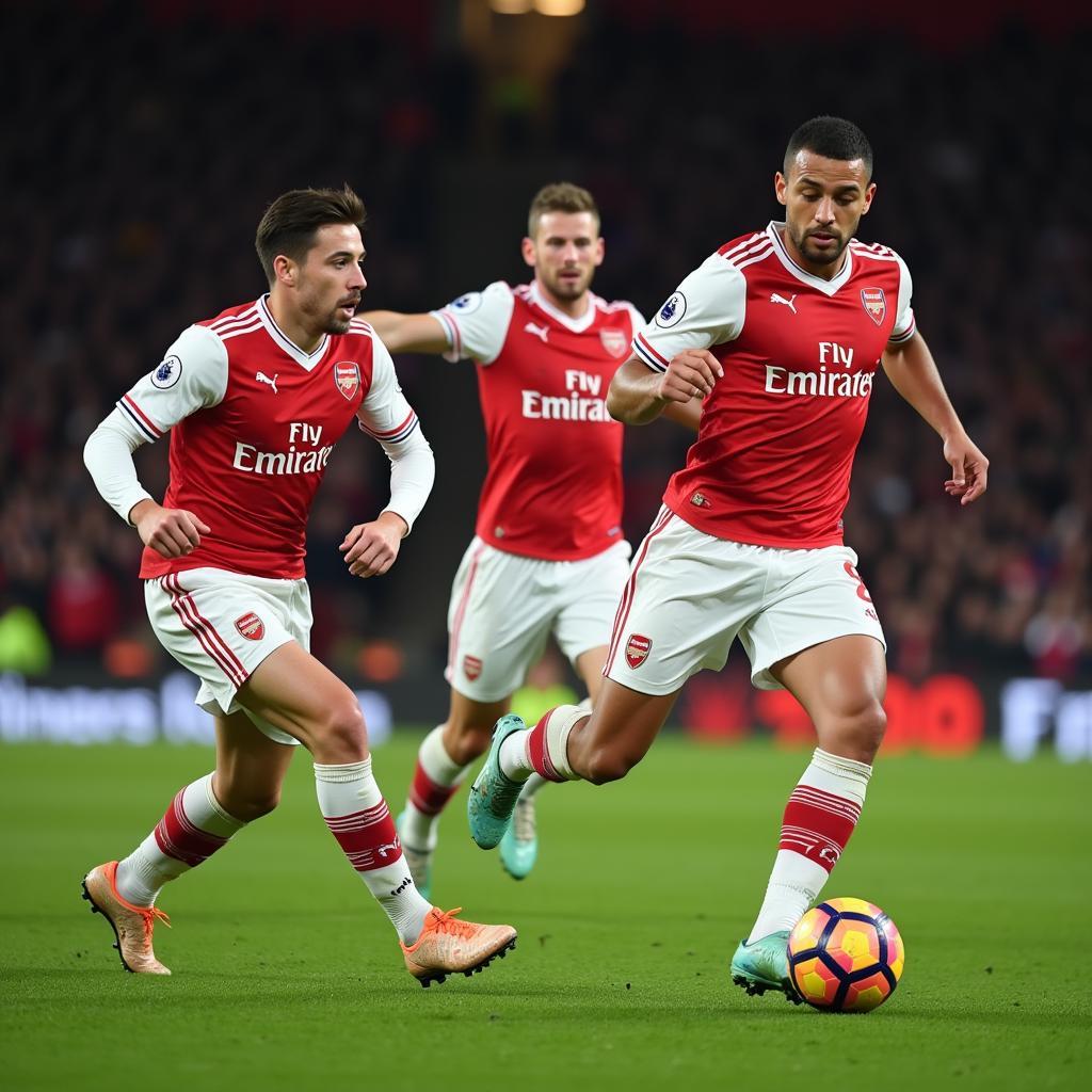 Arsenal tấn công chớp nhoáng