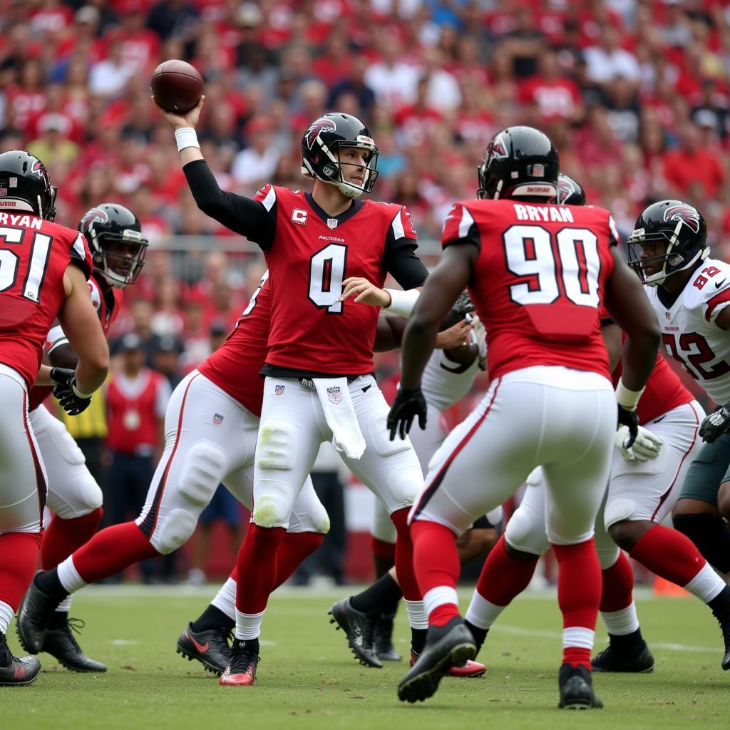 Pha tấn công của Atlanta Falcons