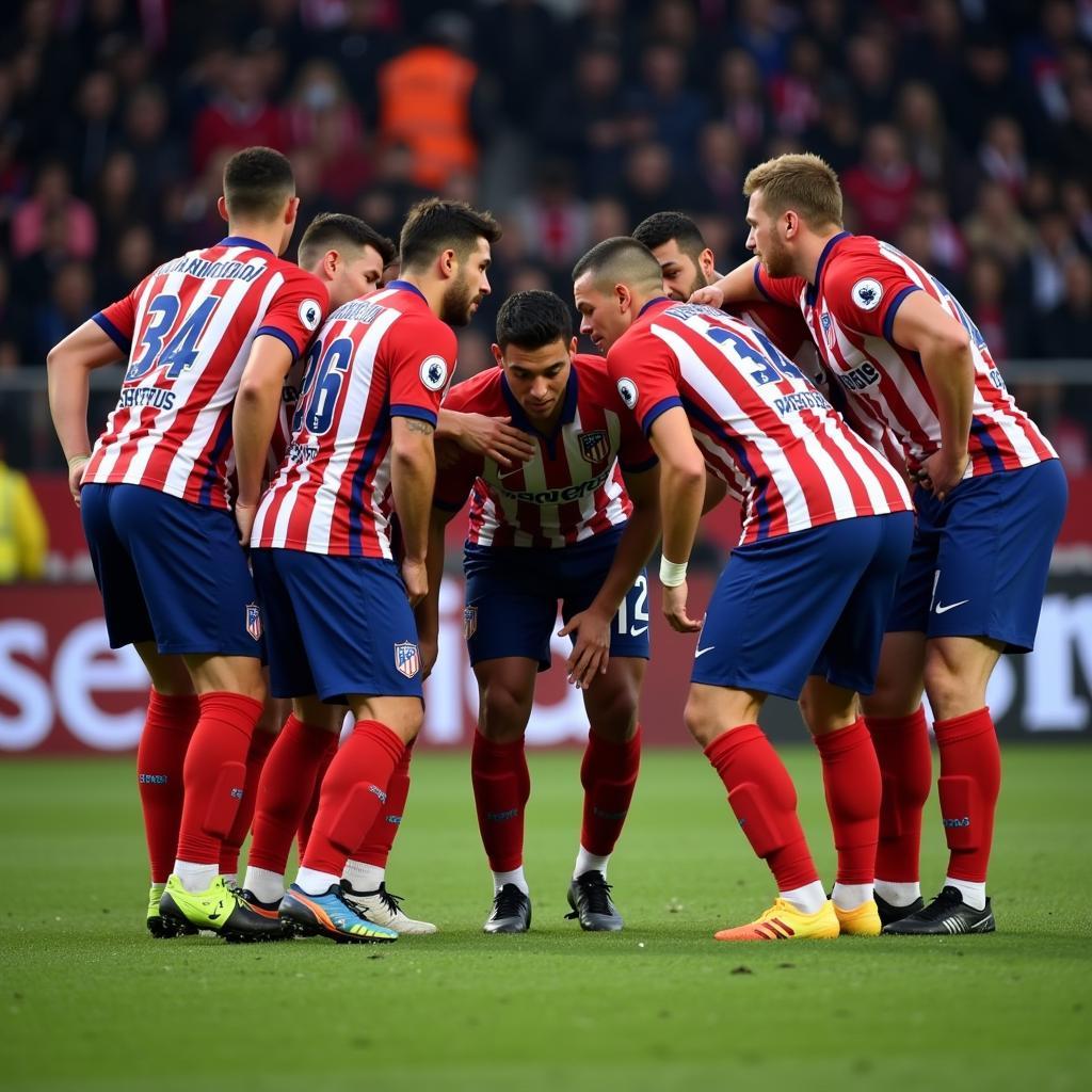 Atletico Madrid phòng ngự