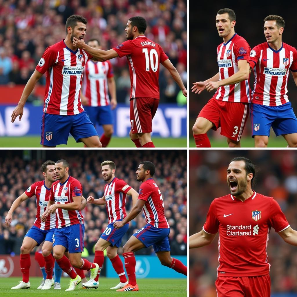 Atletico Madrid vs Liverpool: Những khoảnh khắc đối đầu nảy lửa