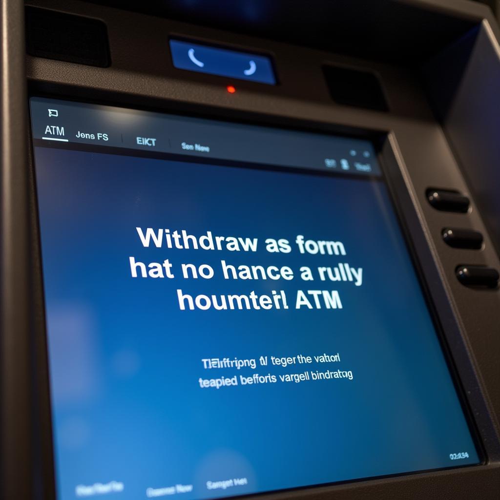 ATM Withdrawal Fee