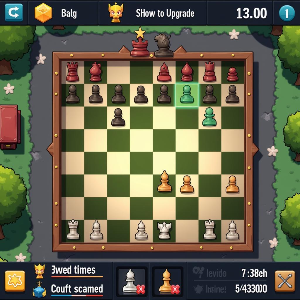 Giao diện Auto Chess