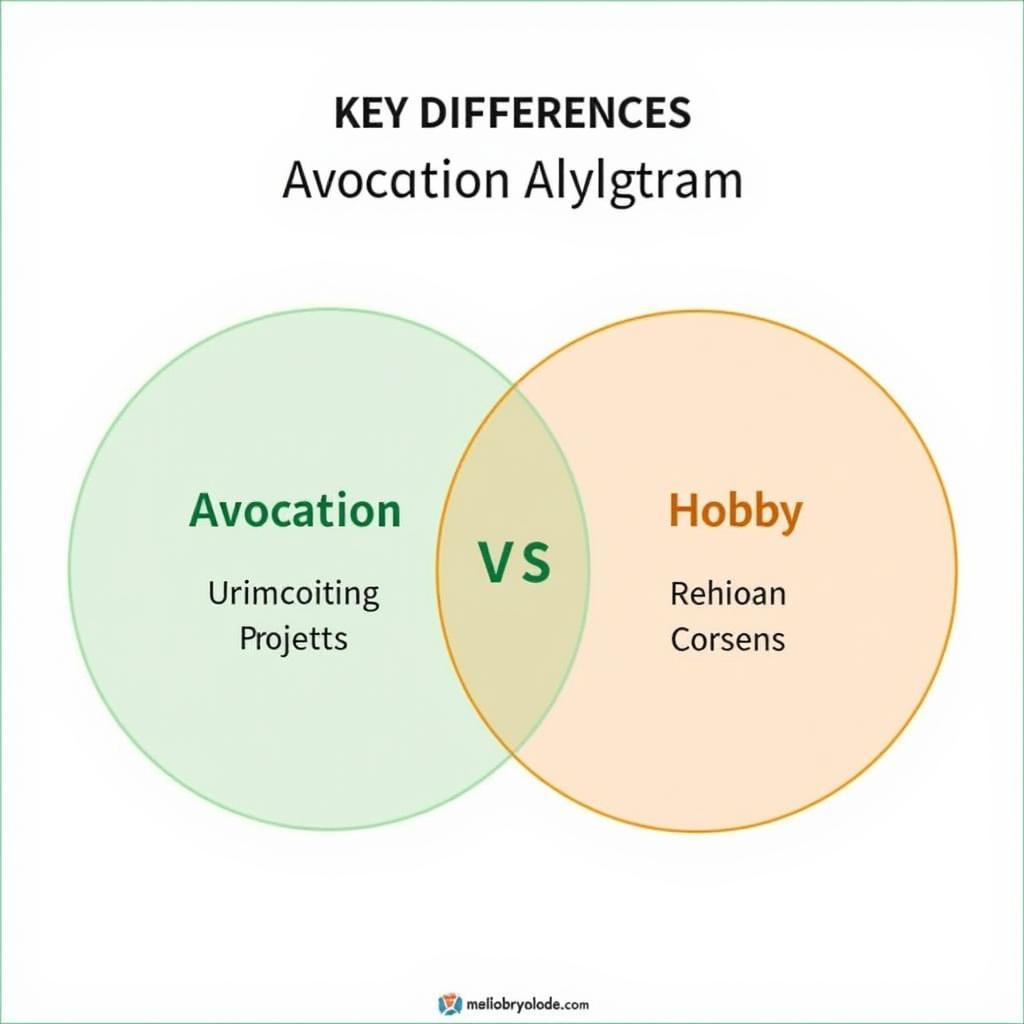 Kết luận về sự khác biệt giữa Avocation và Hobby