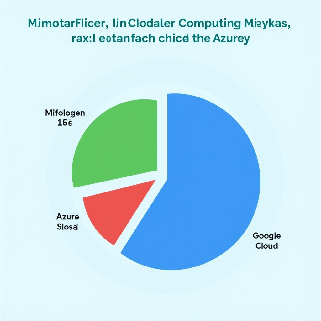 Thị phần AWS, Azure, Google Cloud