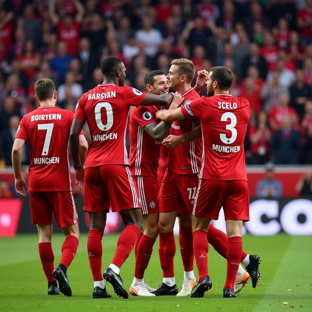 Bayern Munich hùng mạnh