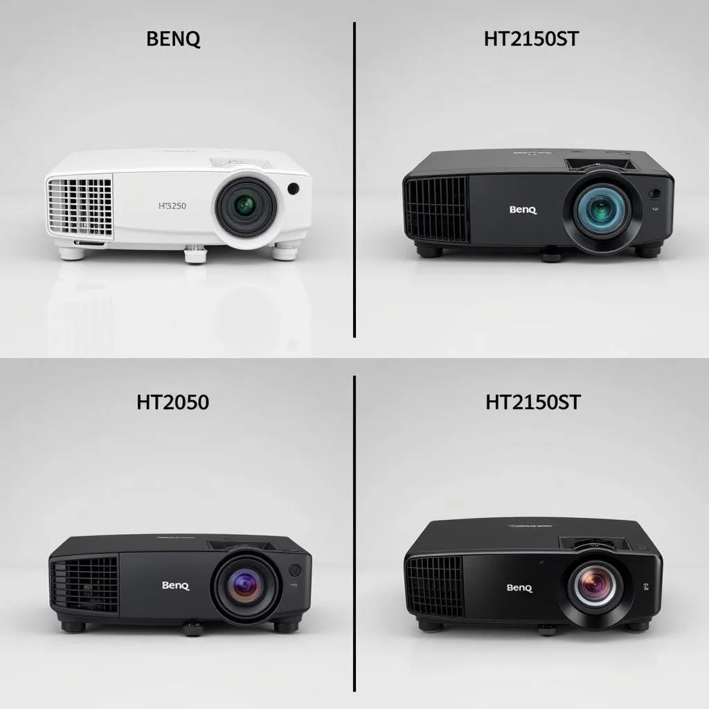 So sánh thiết kế BenQ HT2050 và HT2150ST