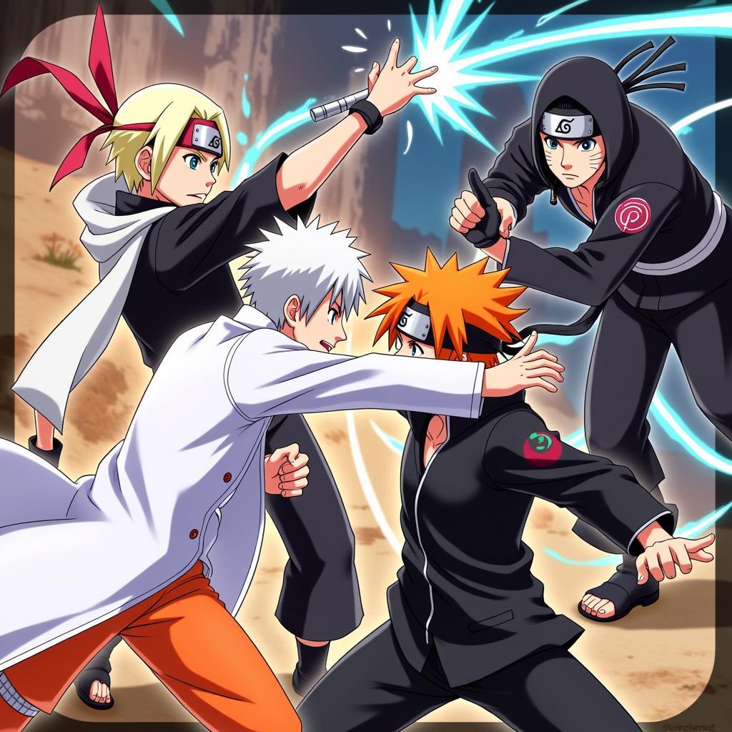 Bleach vs Naruto 2.5: Đối Đầu Kịch Tính