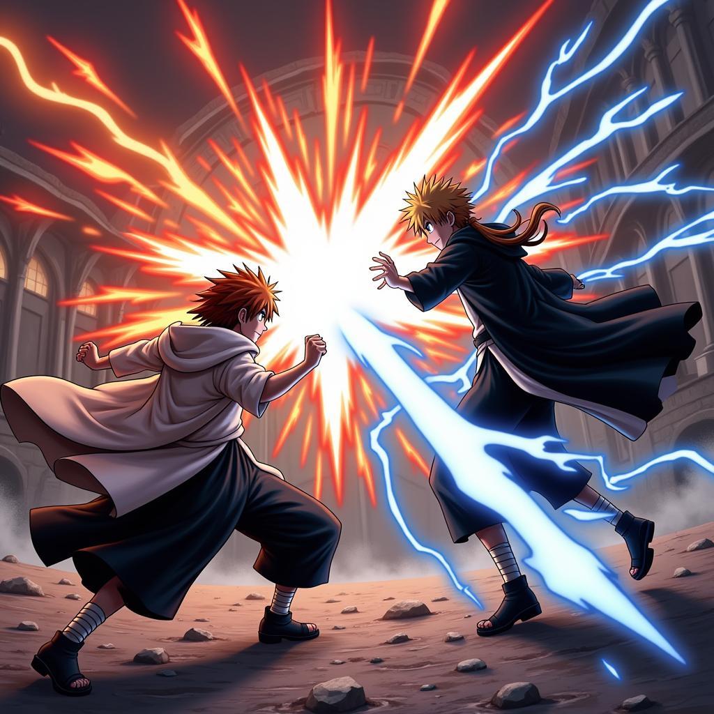 Trận chiến kịch tính trong Bleach vs Naruto 2.6