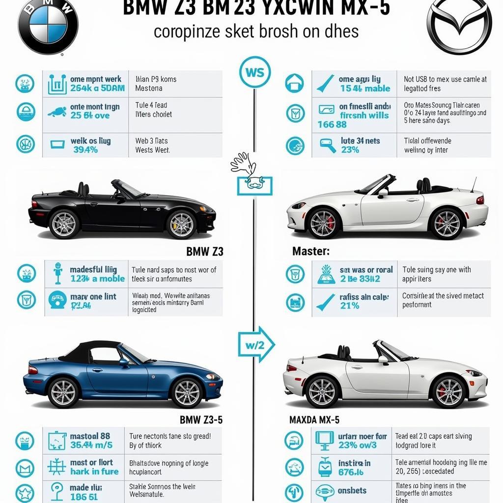 So sánh tổng quan BMW Z3 và Mazda MX-5