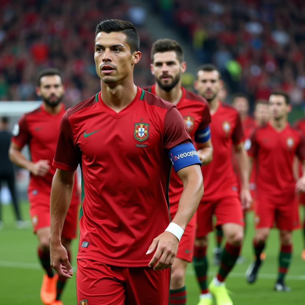 Cristiano Ronaldo dẫn dắt Bồ Đào Nha