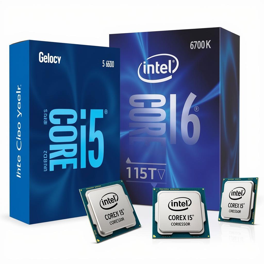 Bộ vi xử lý Intel i5 6500 và i7 6700K