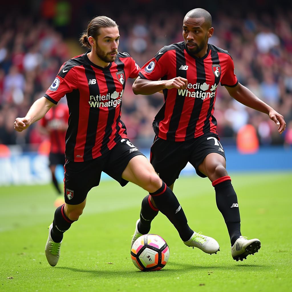 Bournemouth tấn công sôi động