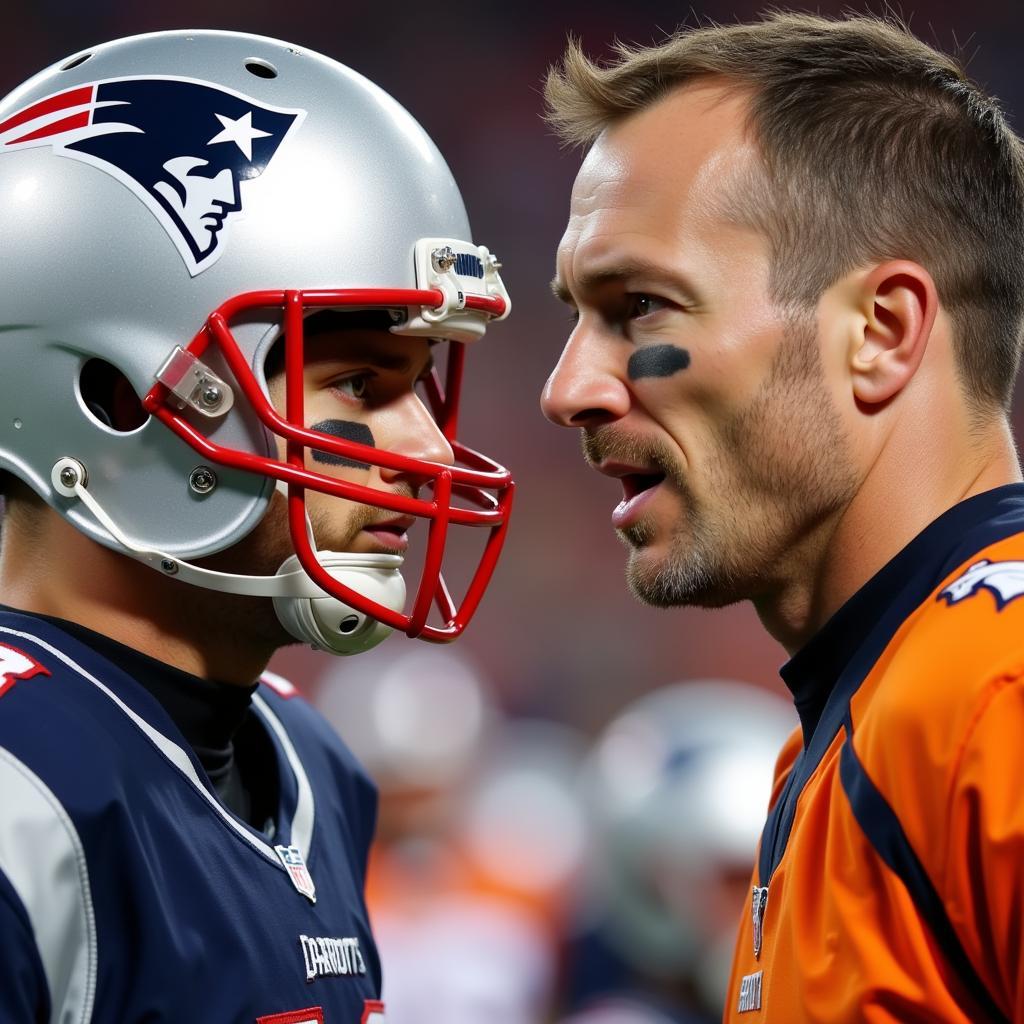 Brady and Manning face off