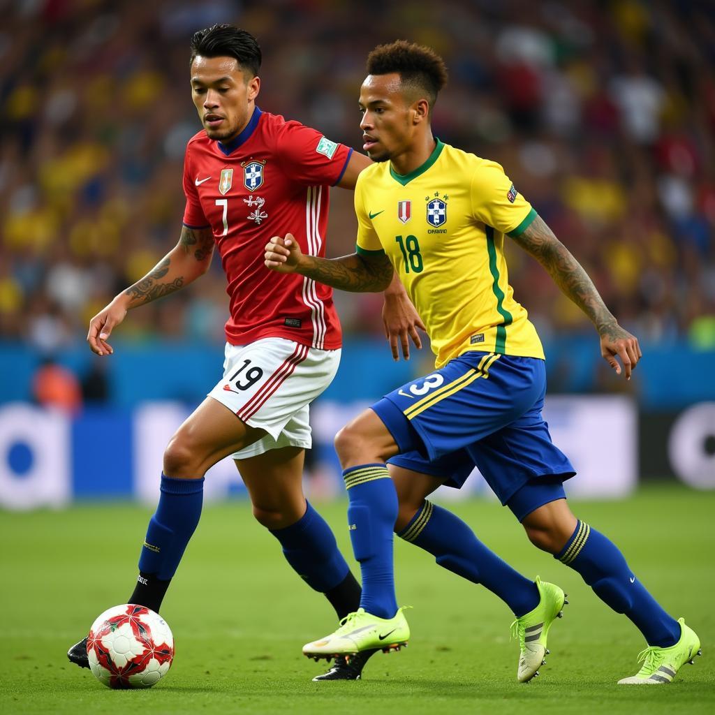 Brazil và Costa Rica - Những trận đấu kinh điển