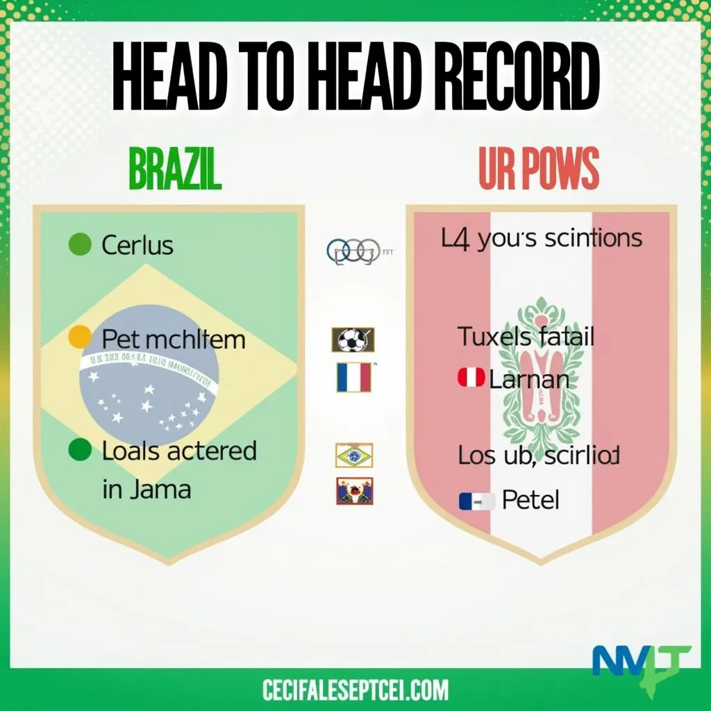 Brazil vs Peru lịch sử đối đầu