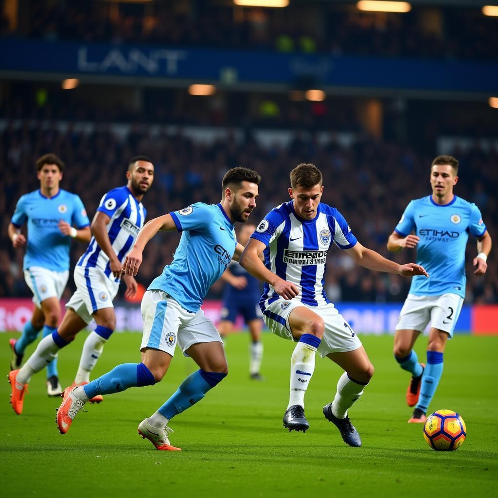 Brighton đối đầu Man City