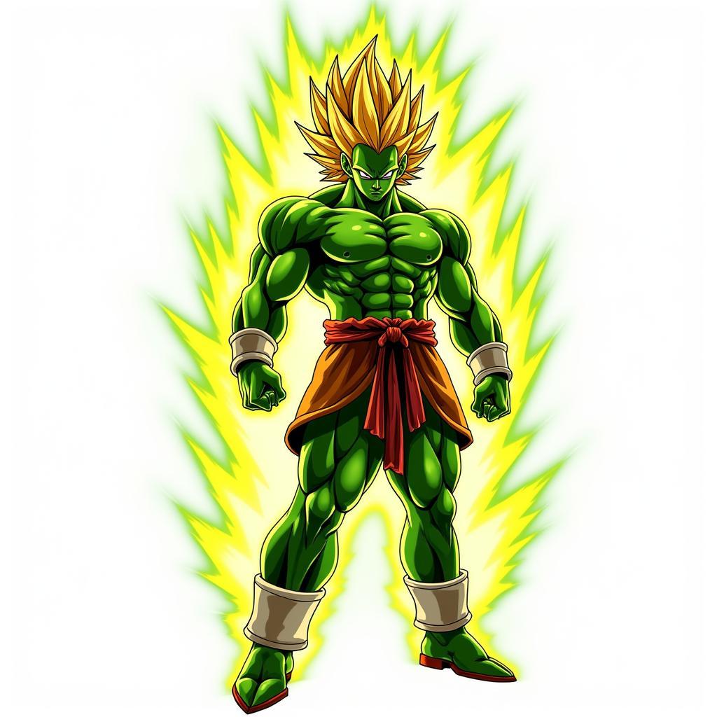 Broly biến hình Super Saiyan