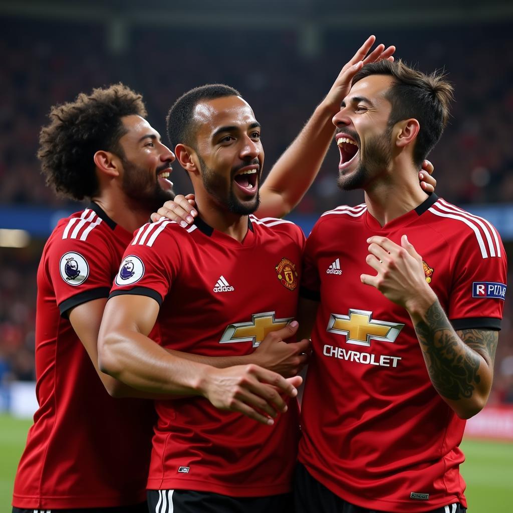 Bruno Fernandes gỡ hòa cho Manchester United