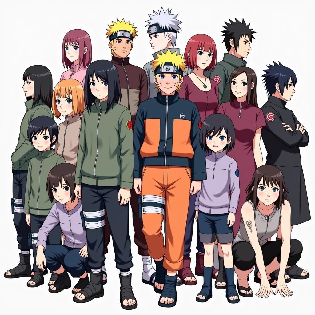 Các nhân vật trong Naruto