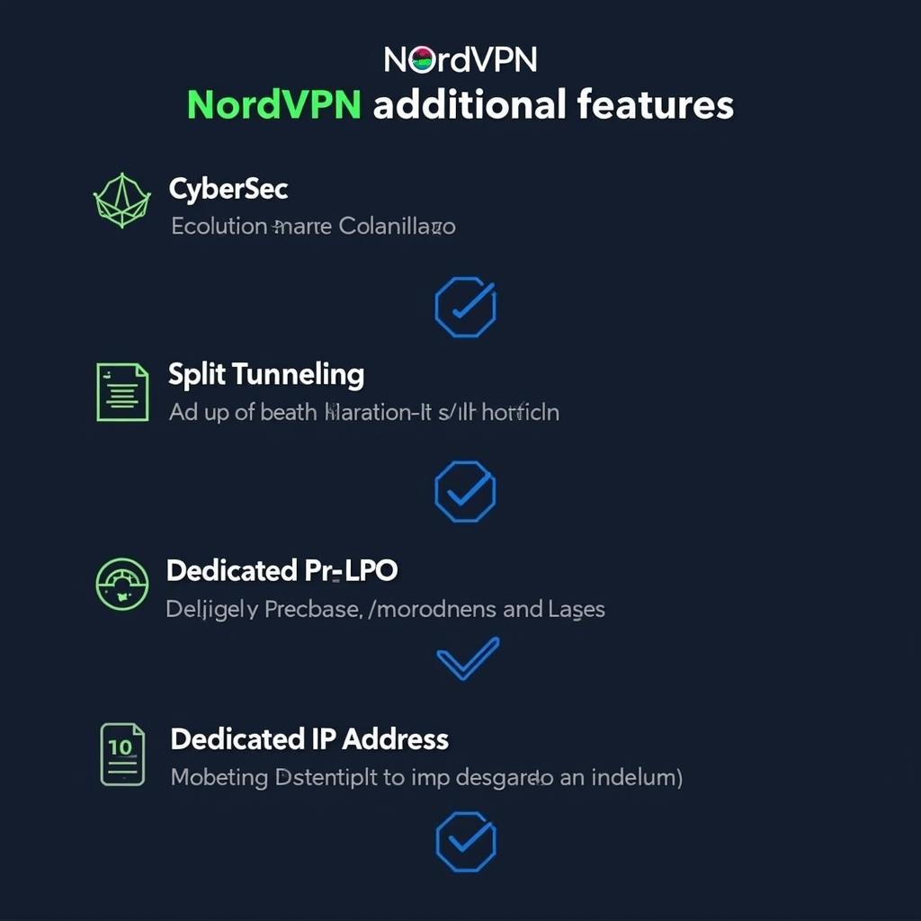 Các tính năng bổ sung của NordVPN