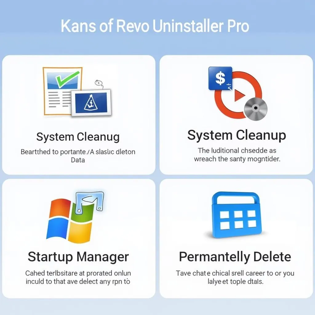 Các tính năng bổ sung hữu ích của Revo Uninstaller Pro