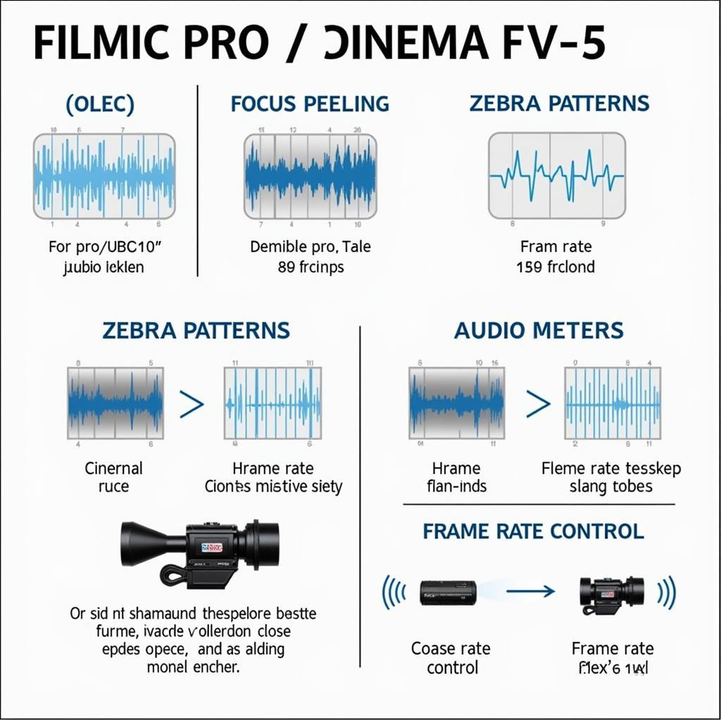 Các tính năng của Filmic Pro và Cinema FV-5