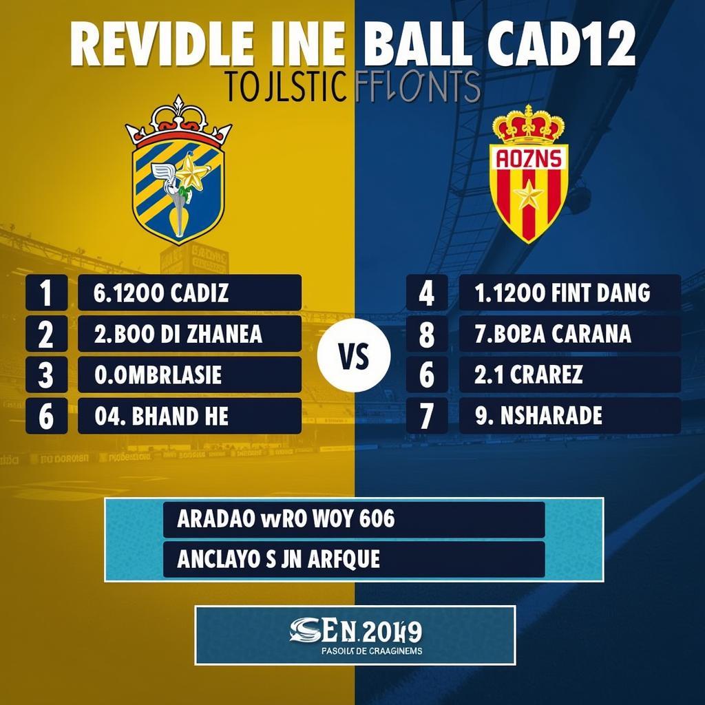 Phong độ hiện tại của Cadiz và Osasuna