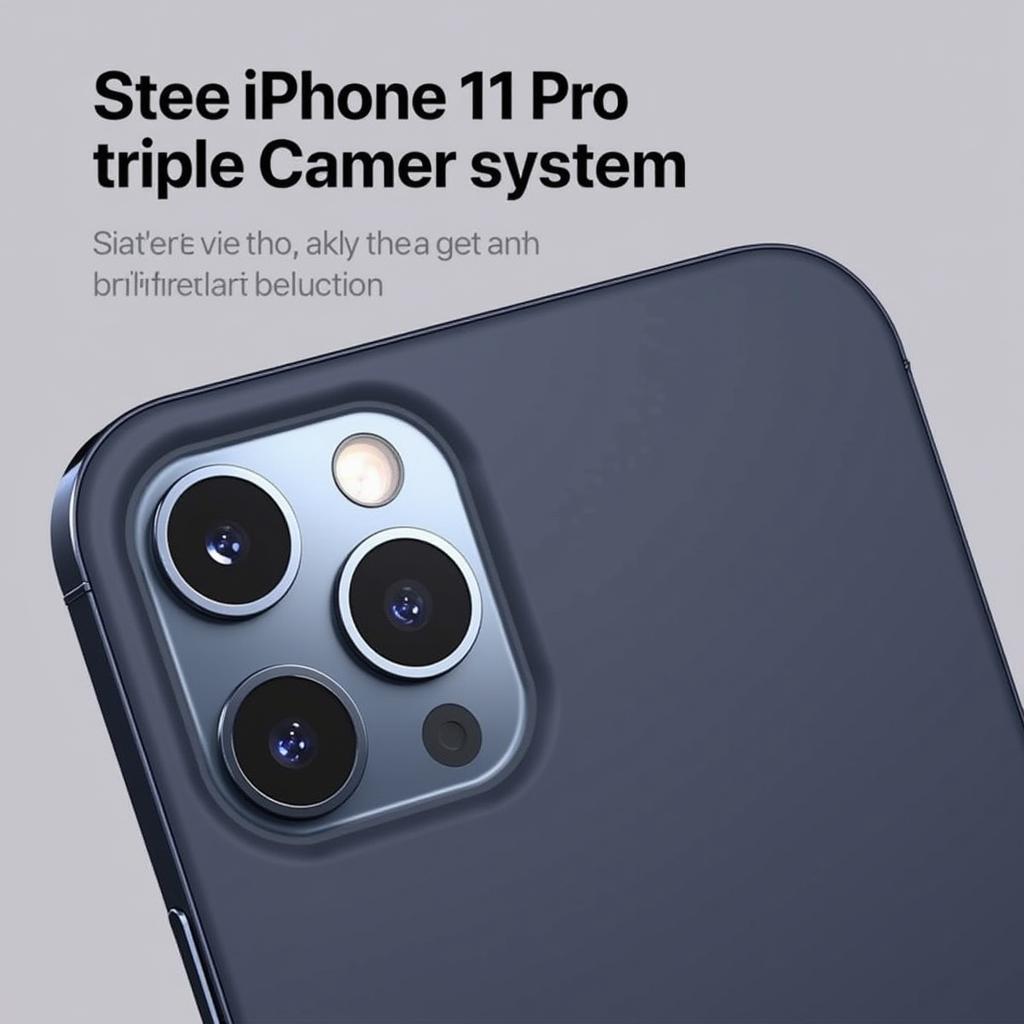 Hệ thống 3 camera trên iPhone 11 Pro