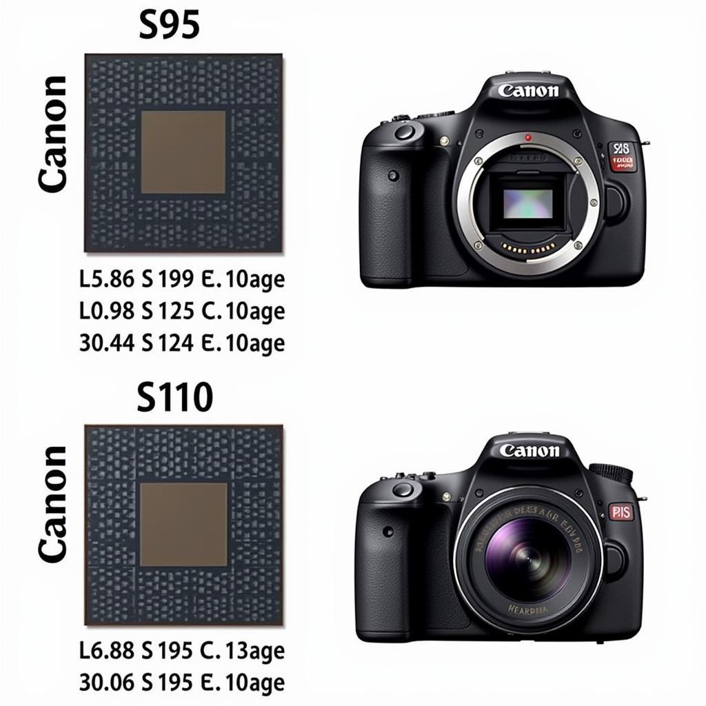 Canon S95 và S110: So sánh cảm biến