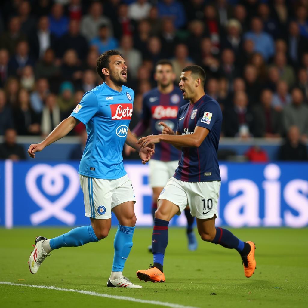 Cầu thủ ghi bàn trong trận đấu Napoli vs Torino