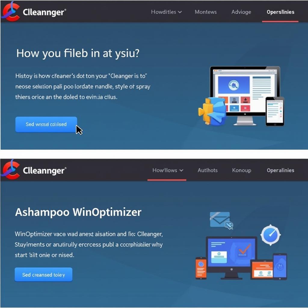 CCleaner vs Ashampoo WinOptimizer