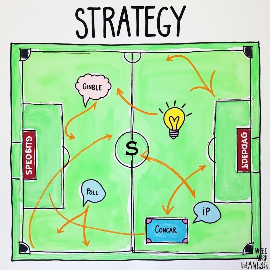 Football Strategy Illustration