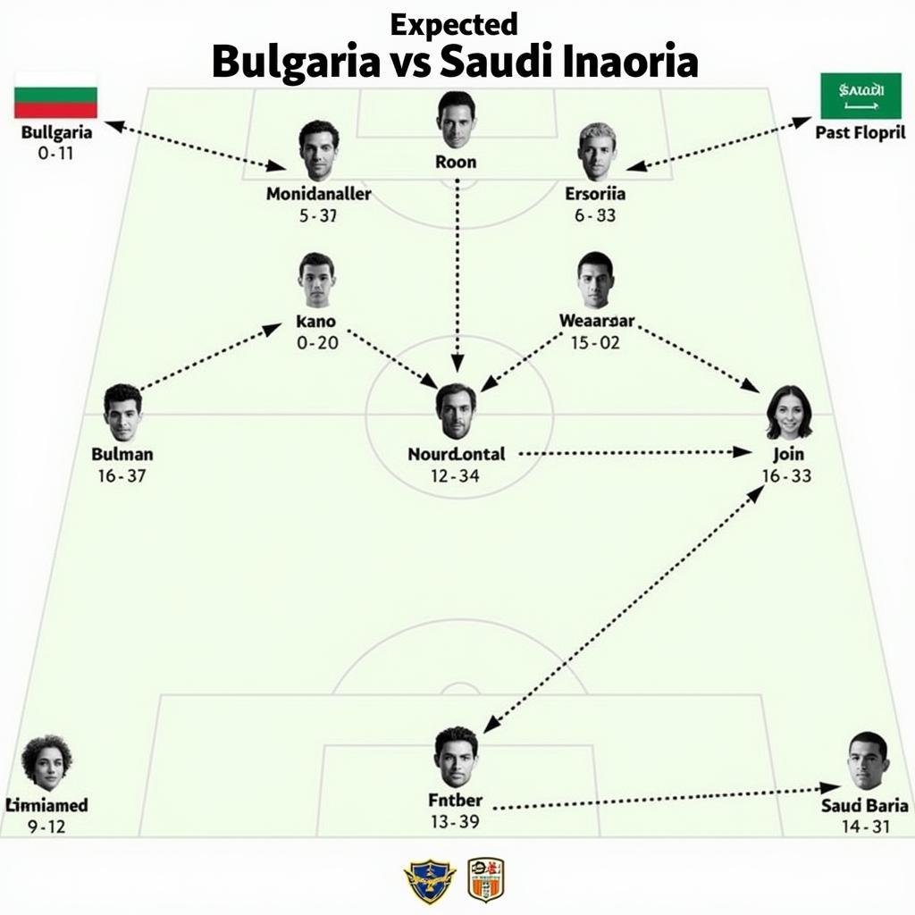 Chiến thuật và lối chơi của Bulgaria và Saudi Arabia