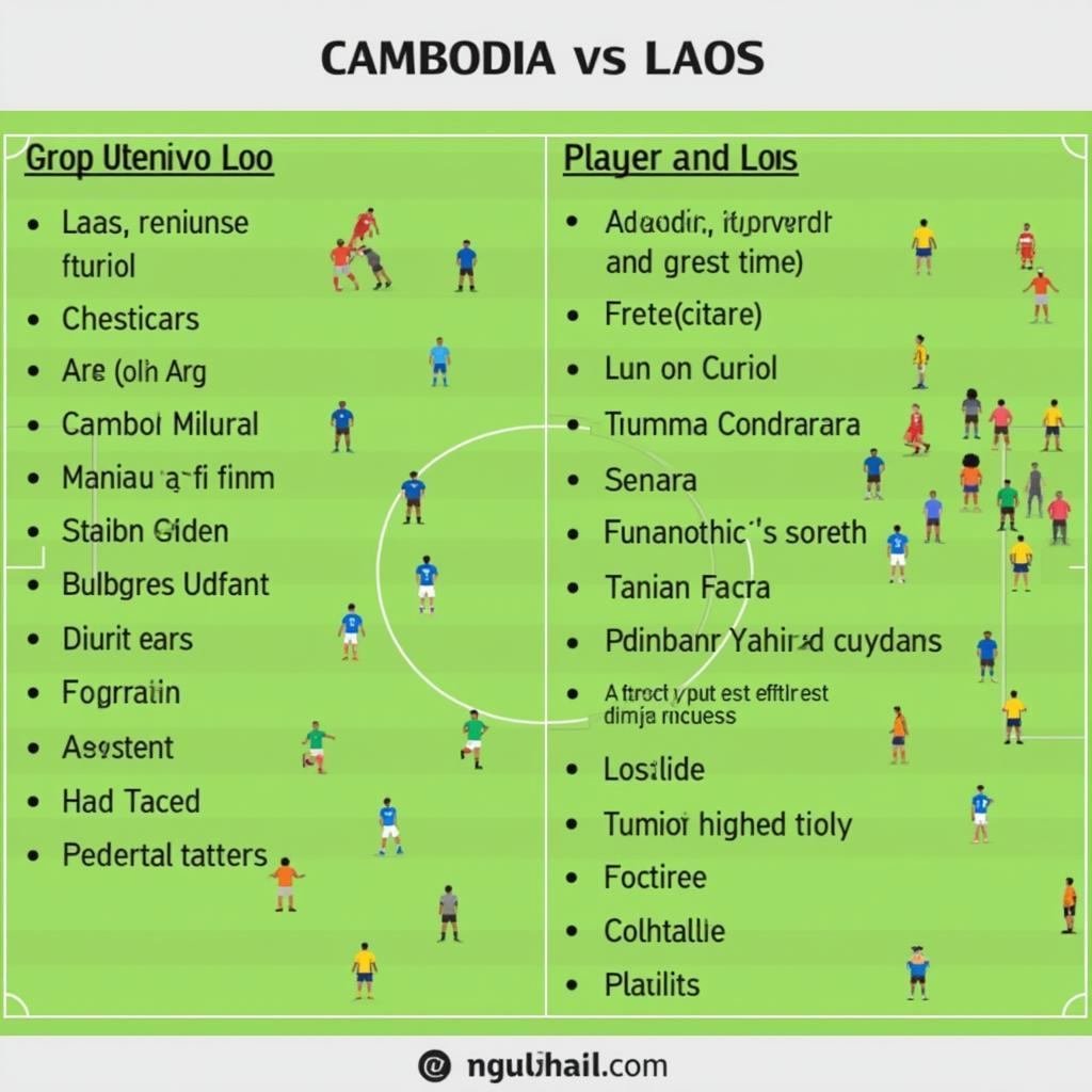 Phân tích chiến thuật Campuchia vs Laos