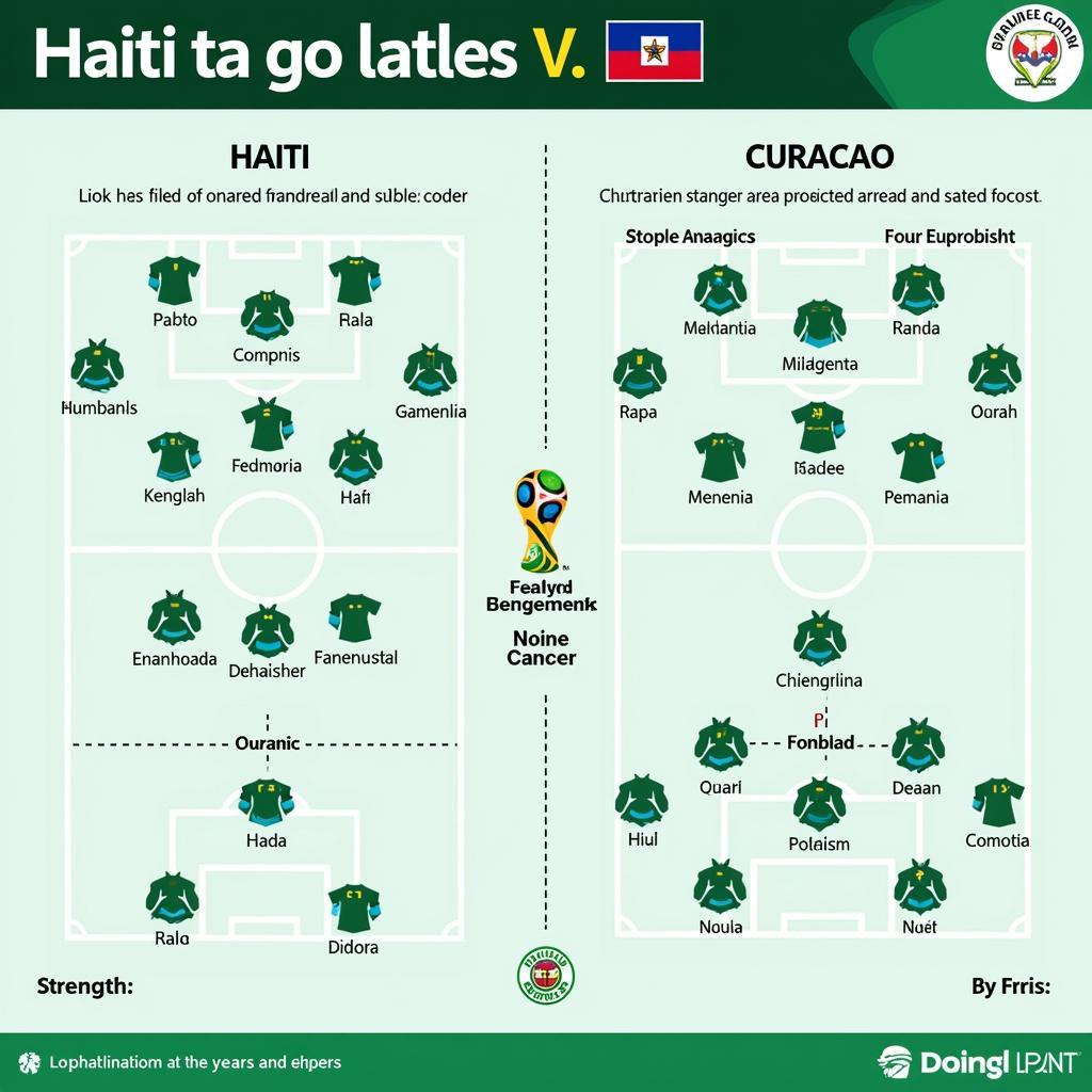 Chiến thuật dự đoán Haiti vs Curacao