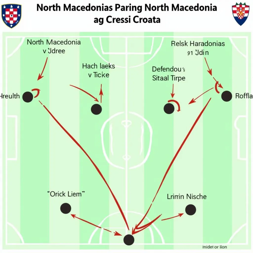 Chiến thuật phòng ngự phản công của North Macedonia