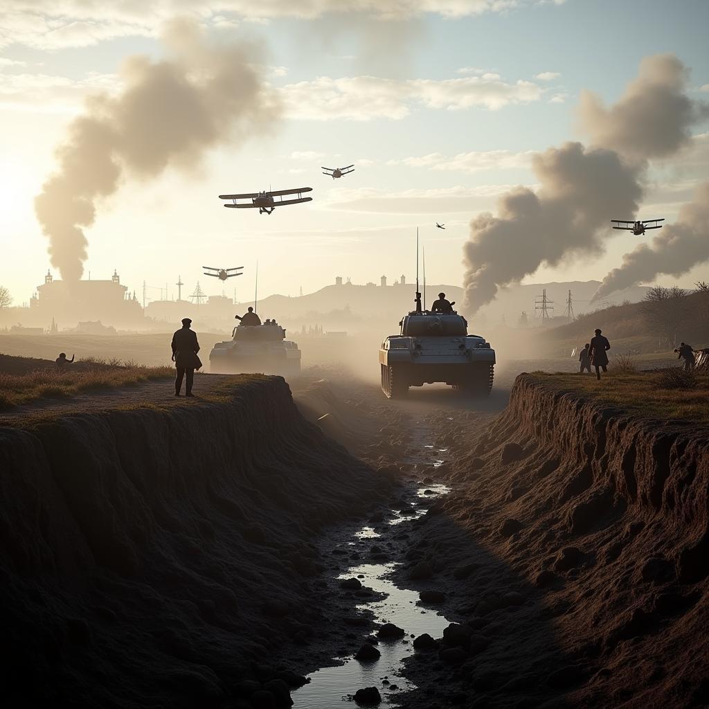 Trận chiến khốc liệt trong Battlefield 1