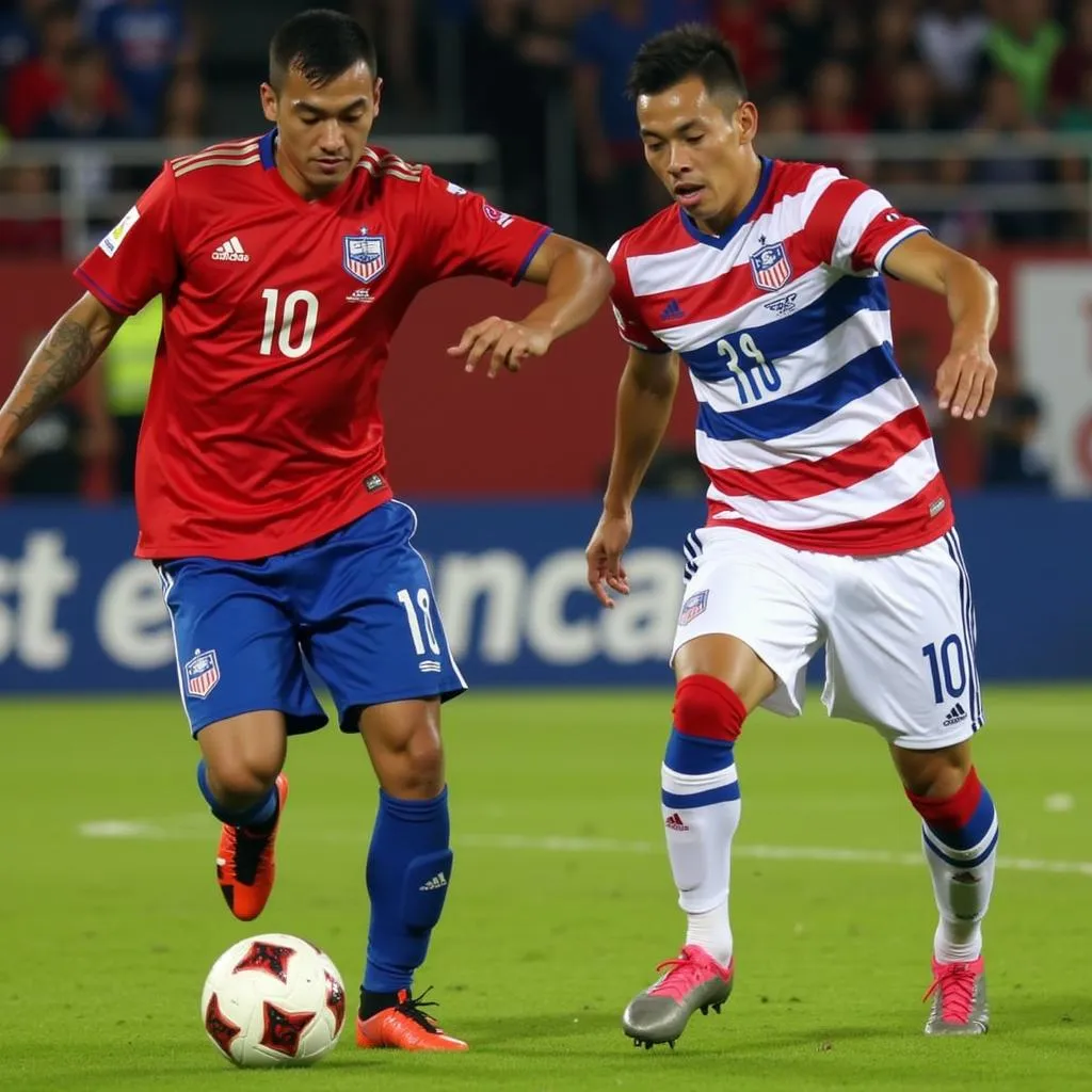 Trận đấu Chile vs Paraguay đầy kịch tính